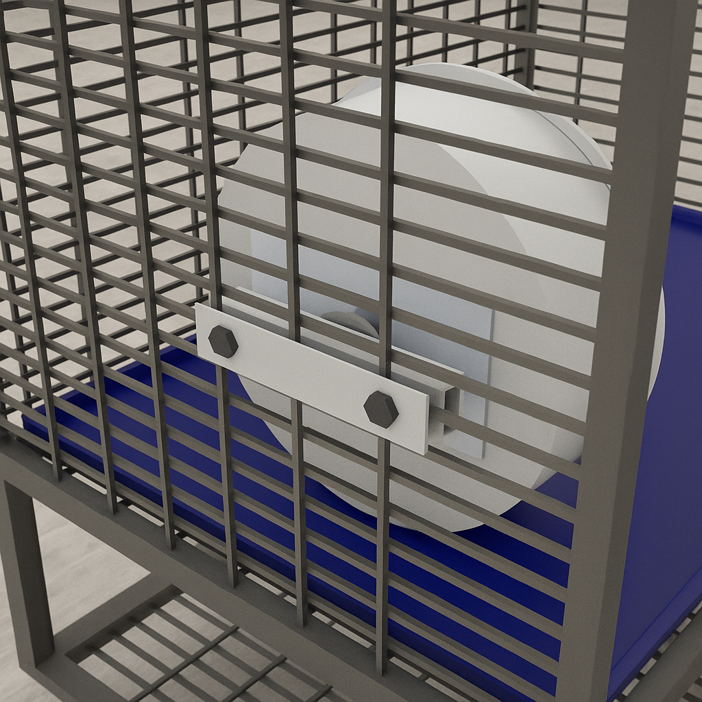 Ruota in Metallo - Maw's Habitat di Mauro Giannattasio