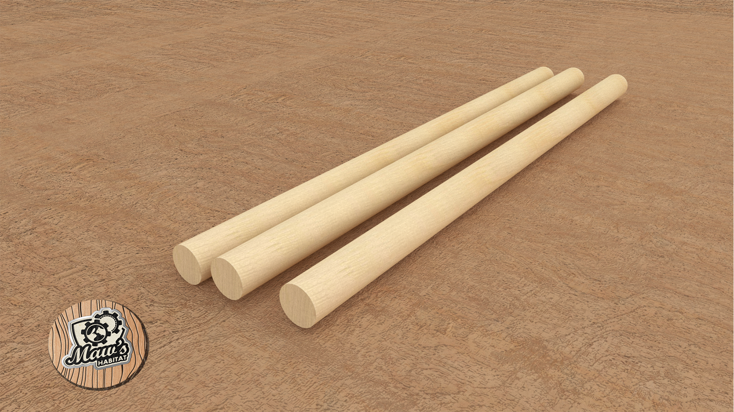 n° 10 Bastoncini di legno da rosicchiare - Maw's Habitat