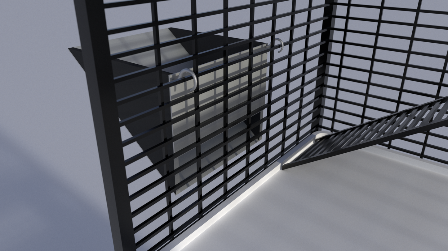 Porta Fieno Esterno - Triangolare - Maw's Habitat di Mauro Giannattasio