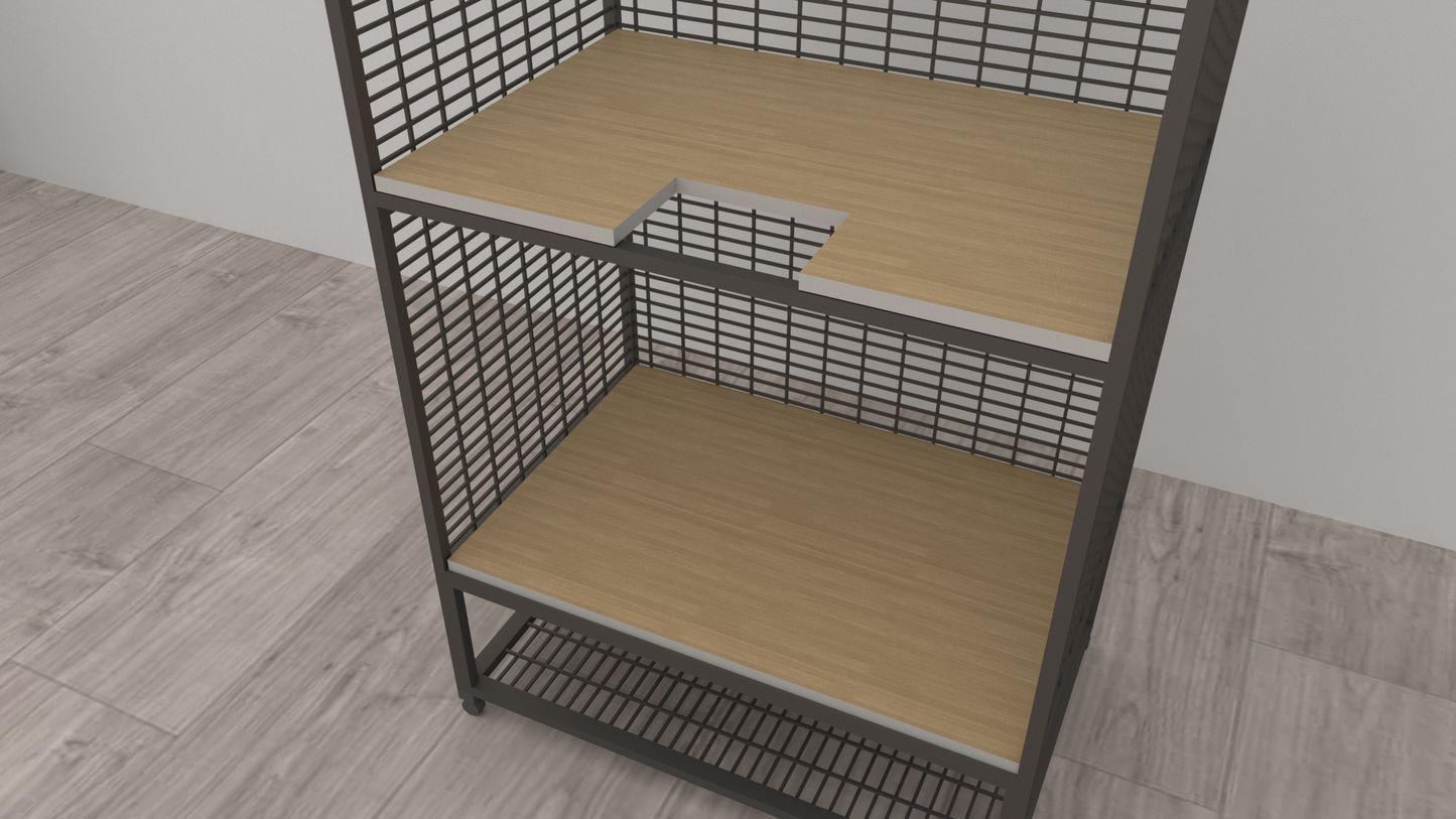 Mensola per Intera Gabbia