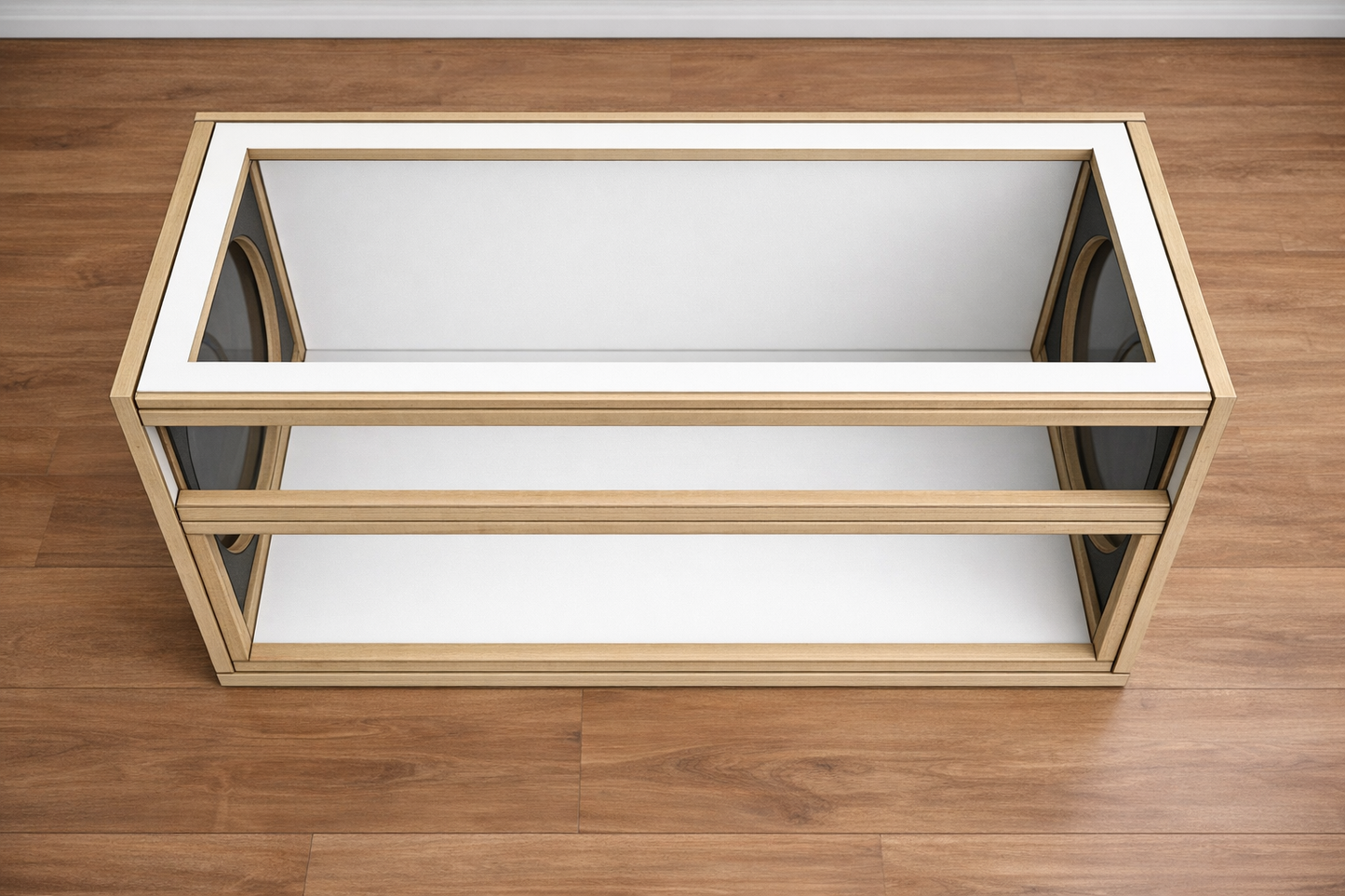 Habitat per Criceti in Legno Impermeabile | Teca con Plexiglass e Tetto Apribile