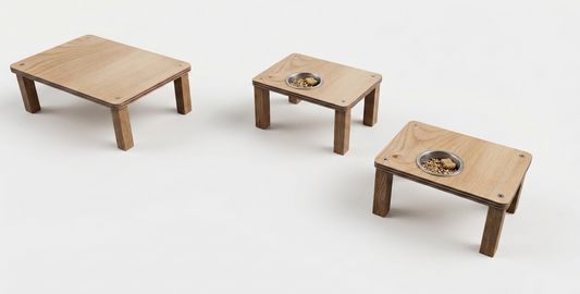 Tavolino per Criceti in Legno Naturale 30 x 20