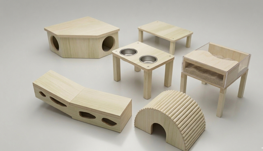 SET MAW’S HABITAT – “HABITAT COMPLETO CRICETO NATURALE”
