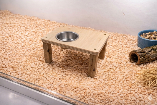 Tavolino per Criceti in Legno Naturale