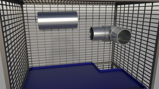 Tunnel in Metallo per Roditori - Maw's Habitat di Mauro Giannattasio