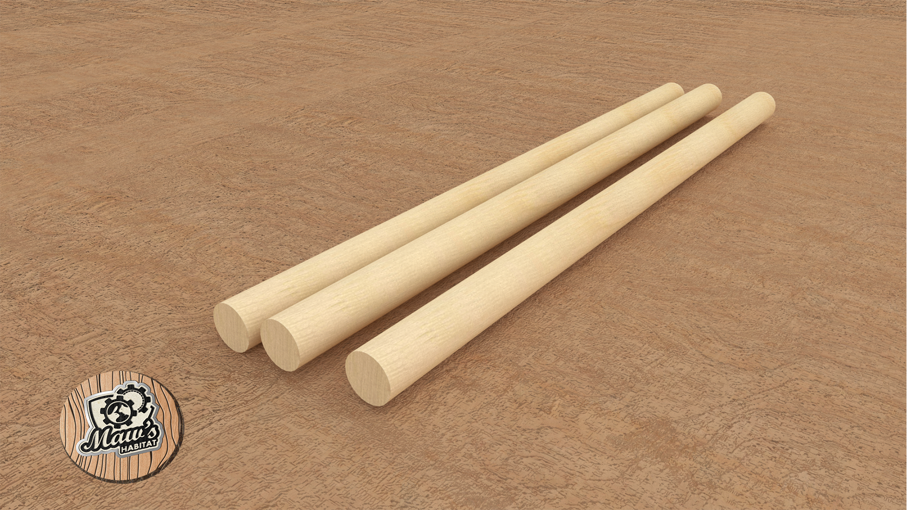 n° 10 Bastoncini di legno da rosicchiare - Maw's Habitat