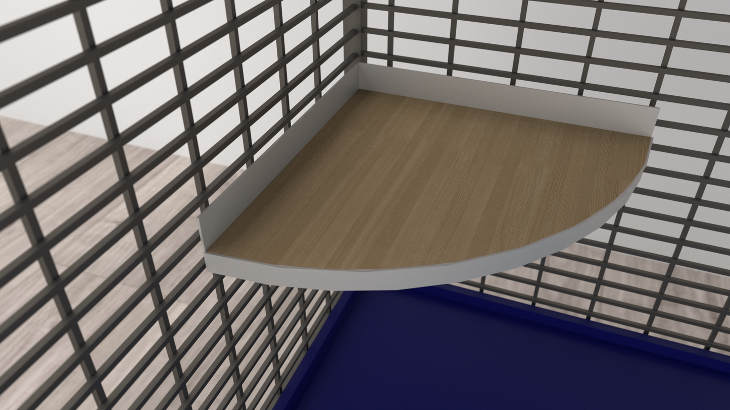 Mensola ad Angolo - Maw's Habitat di Mauro Giannattasio