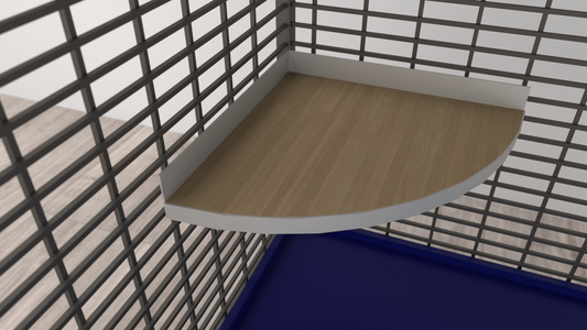 Mensola ad Angolo - Maw's Habitat di Mauro Giannattasio