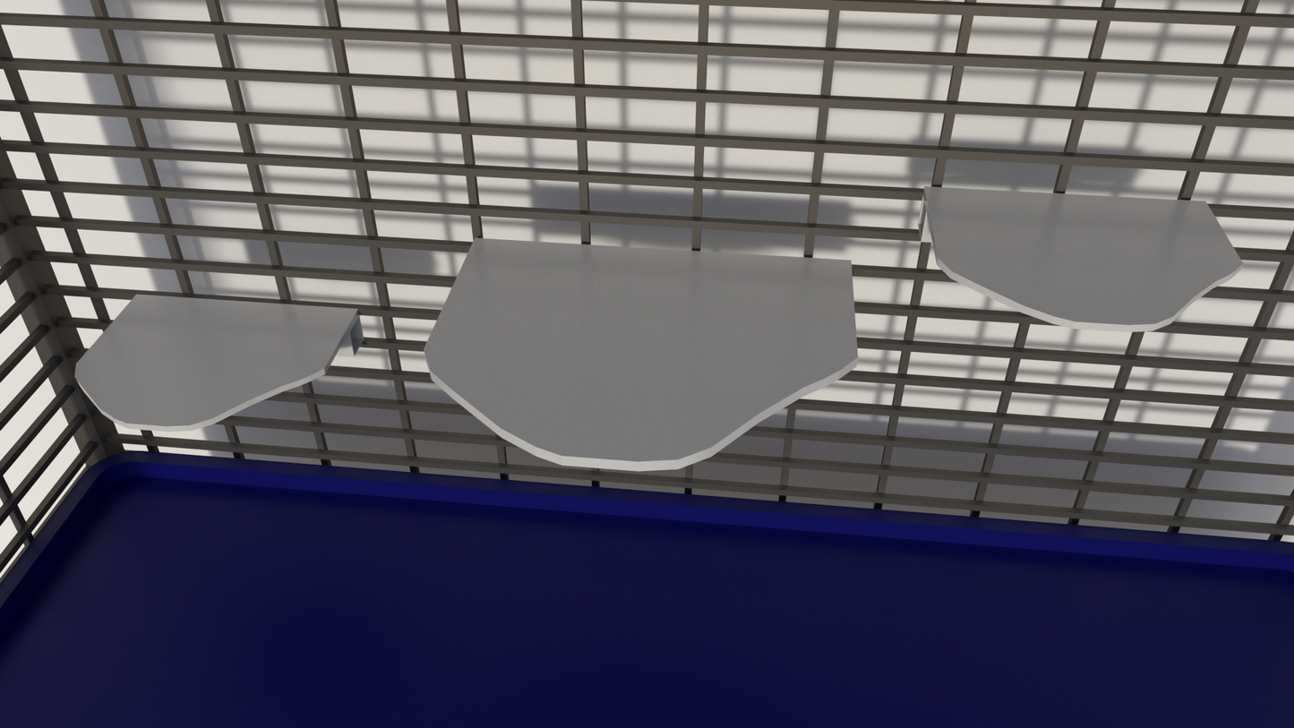 Mensola Forma Casuale in Metallo