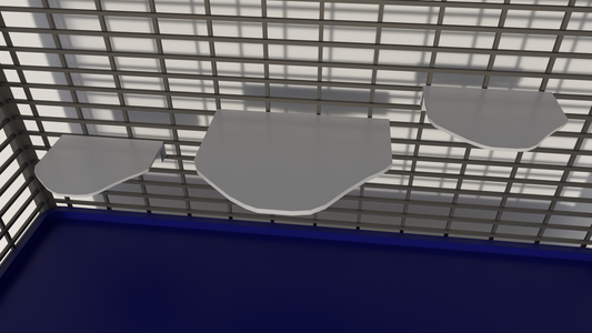 Mensola Forma Casuale in Metallo