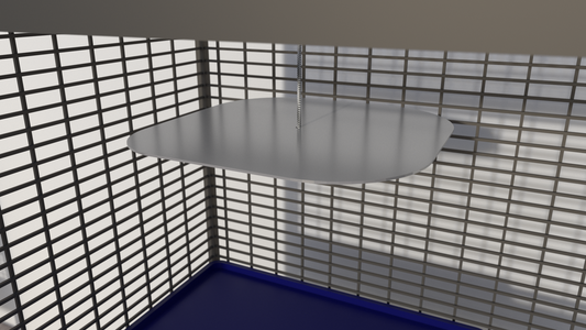 Mensola Sospesa Metallo